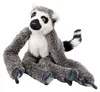 Plüsch-Lemur-Maskottchen, Kuscheltier-Pfoten mit Produktbild-Vorschau 2