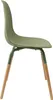 Chaise Scandinave Phenix Vert - Lot De 4 Voir les images du produit 3