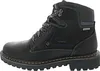 A side view of a black leather boot. Produktbild-Vorschau
