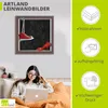 ARTland Leinwandbild Die roten Schuhe Größe: 100x100 cm Produktbild-Vorschau 3