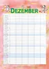 Calendrier familial Cartoon 2026 - Calendrier familial A3 Voir les images du produit 7