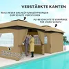 Pavillon Outsunny 3,4 x 3,4 m, imperméable, avec 4 parois Voir les images du produit 5
