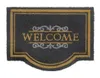 Kokosmatte Welcome schwarz 60x80 cm Produktbild-Vorschau 1
