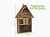 HI Insektenhotel Holz Natur 31x10x48 cm Produktbild-Vorschau 7