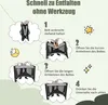 5 in 1 Reisebett Klappbar, Babybett mit Wickelauflage, Produktbild-Vorschau 3