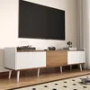 Merax TV-Schrank mit 3 Türen, TV-Lowboard 160 cm mit Produktbild-Vorschau 9