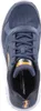 A top-down view of a blue athletic shoe. Produktbild-Vorschau