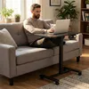 Biurko Pod Laptopa Mobilne Regulowane Składany Blat 70X48 Podgląd zdjęcia produktu 3