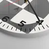 Wanduhr - Rund - Glasuhr - Abstraktion Kontrast Figuren - Produktbild-Vorschau 5