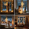 LED stelle di Natale luci finestra 2 pezzi bianco caldo LED Anteprima dell’immagine prodotto 8