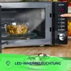 Mikrowelle 20l schwarz MPM-20-KMT-05 Produktbild-Vorschau 4
