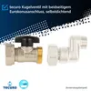 tecuro Kugelventil mit Eurokonus 3/4 Zoll ÜWM x AG, DN 20, Produktbild-Vorschau 3