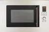 A built-in microwave oven with a digital display and control panel. Produktbild-Vorschau