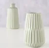 Vase Blumenvase Porzellan Esko hellgrün H 18 cm 2er Set Produktbild-Vorschau 3