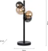 Paul Neuhaus LED Tischlampe POPSICLE 4-flammig Rauchglas G9 Produktbild-Vorschau 7