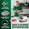 ProfiCook® Fleischwolf 1200W | mit Aufsatz für Produktbild-Vorschau 5