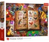 Trefl, Atlas fantastischer Vögel, 1000 Teile Puzzle Produktbild-Vorschau 3