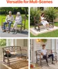 SucceBuy Banc de jardin 127 cm avec capacité de charge de Voir les images du produit 6