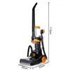 A carpet cleaner is shown from the side with dimensions indicated. Náhled obrázku produktu
