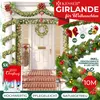 KESSER® Weihnachtsgirlande LED Beleuchtung Girlande Produktbild-Vorschau 2