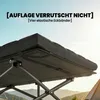 Outsunny Feldbett faltbar Campingbett mit Tragetasche Produktbild-Vorschau 6