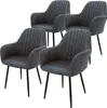 ML-Design 4er Set Esszimmerstuhl mit Rückenlehne, Produktbild-Vorschau 1