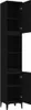vidaXL Armadietto da bagno nero 30x30x190 cm Materiale a Anteprima dell’immagine prodotto 6