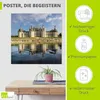ARTland Poster Loire-Schloss Chateau Chambord Größe: 40x40 Produktbild-Vorschau 2