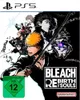 The image is a marketing image for the video game 'Bleach - Rebirth of Souls' for PlayStation 5. It features various characters from the Bleach anime series and the game's title. Produktbild-Vorschau