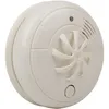 A close-up studio shot of a white smoke detector. Produktbild-Vorschau