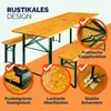 CASARIA Bierzeltgarnitur 170 cm für 8 Personen 3-teilig Produktbild-Vorschau 3
