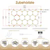 Hexagon LED Garage Light, 3 einstellbare Helligkeitsstufen, Produktbild-Vorschau 5