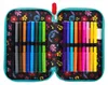 Astuccio a tre lembi con accessori Stitch Mint Aloha Anteprima dell’immagine prodotto 4