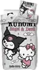 Hello Kitty & Kuromi - Angel & Devil - Bettwäsche-Set, Produktbild-Vorschau 1