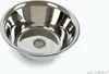 Evier inox 28 cm rond camping-car lavabo + robinet pompe Voir les images du produit 2