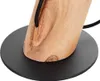 Tischleuchte, Metall, Eukalyptusholz, H 32 cm Produktbild-Vorschau 9