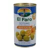 El Faro | Grüne Oliven gefüllt mit Orangenpaste | Fruchtig & Mediterran | 350 g / 150 g Abtropfgewicht Produktbild-Vorschau