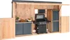 Grillhaus Konsta groß 337 x 95 cm natur Produktbild-Vorschau 6