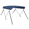 vidaXL 2-Bow Bimini Top blu navy 150x120x110 cm Anteprima dell’immagine prodotto 5