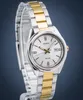 A close-up studio shot of a two-tone Casio watch. Produktbild-Vorschau