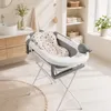 Aluz Faltbare Babybadewanne mit Gestell & Badekissen Weiß Produktbild-Vorschau 4