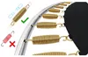 Trampolino da giardino 10ft/312cm con rete, pali sagomati e Anteprima dell’immagine prodotto 8