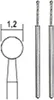 Proxxon 28230 Diamant Schleifstifte Form Kugel1,2mm 2 Stück Produktbild-Vorschau 1