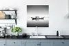 MuchoWow® Poster Verlassenes Boot im Wasser schwarz und Produktbild-Vorschau 4