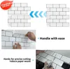 Samoprzylepne płytki ścienne 20 sztuk 30x15 cm 0,9 m² Białe Podgląd zdjęcia produktu 6