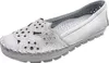 Gemini Damen Slipper Ballerina Leder Cutouts Blumenmuster Produktbild-Vorschau 27