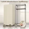 COSTWAY Szafa materiałowa, szafa materiałowa z drążkiem na Podgląd zdjęcia produktu 3