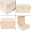 Creative Deco Holzkiste mit Deckel Erinnerungsbox - 29 x 25 Produktbild-Vorschau 6