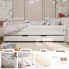 Detská Posteľ Lili S Bariérou, Zásuvkou A Roštom | 160x80 Náhľad obrázku produktu 2