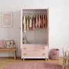 Armadio per bambini "Vaarentaa" con 2 ante, 2 cassetti, Anteprima dell’immagine prodotto 6